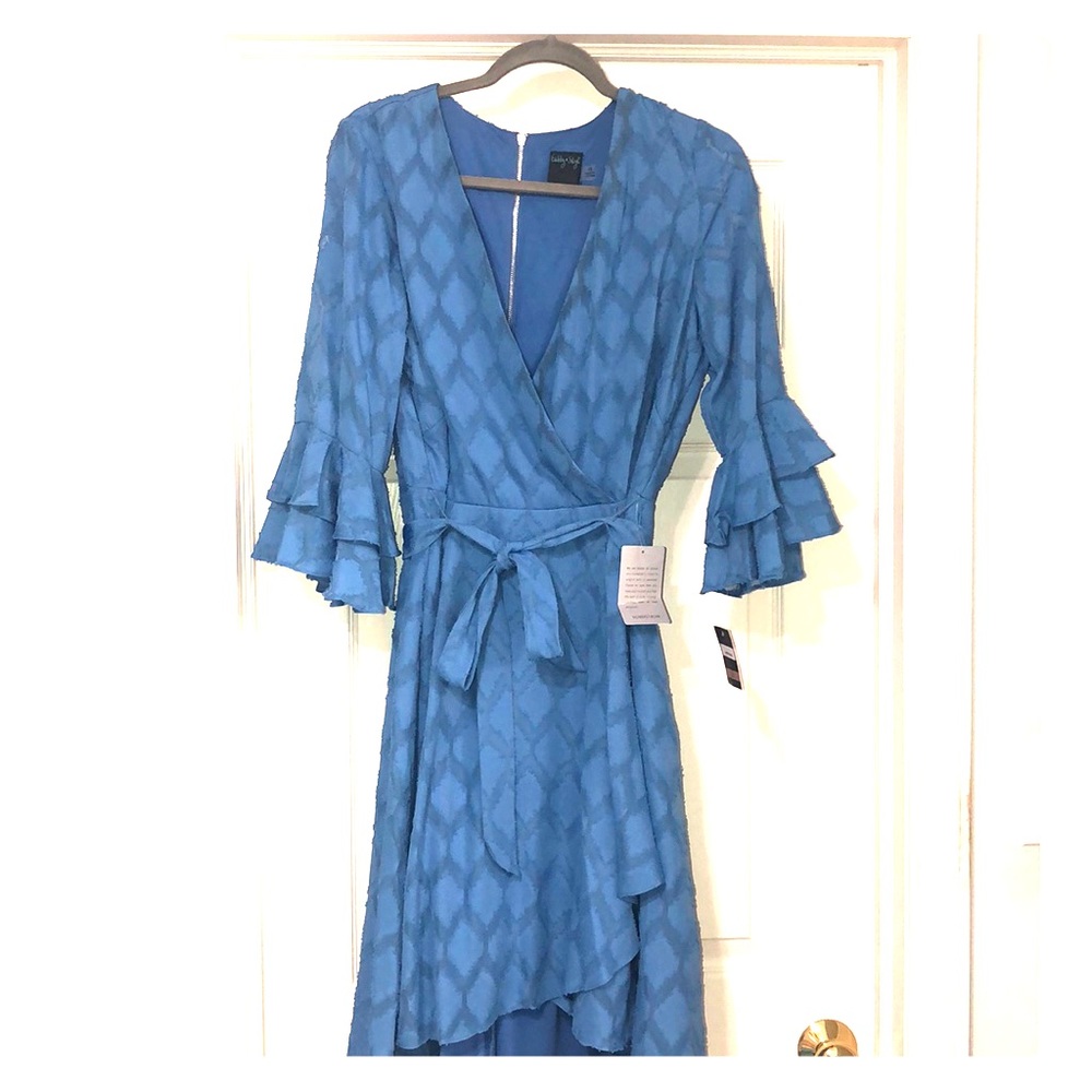 Bell Sleeve Wrap Dress by Gabby Skye